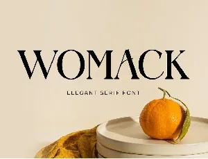 Womack font