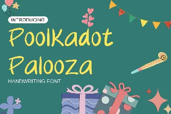 Poolkadot Palooza font