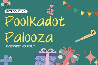 Poolkadot Palooza font