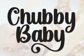 Chubby Baby Script font