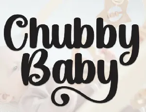 Chubby Baby Script font