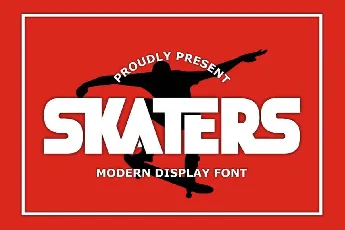 Skaters font