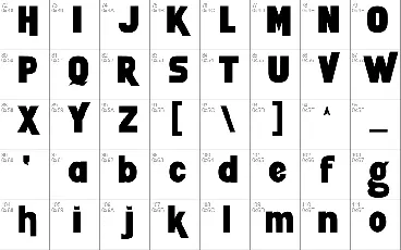 Skaters font