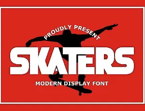 Skaters font