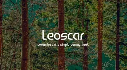 Leoscar font Free