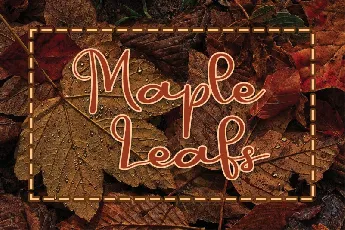 Autumn font