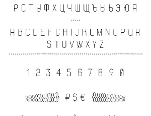 AC line font