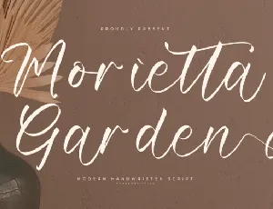 Morietta Garden font