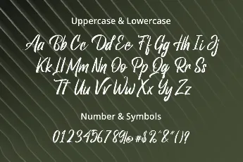 Menthok font