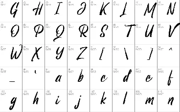 Menthok font