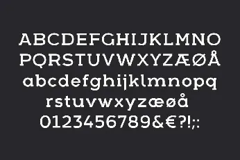 Arkibal Serif font