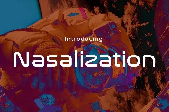 Nasalization Display font