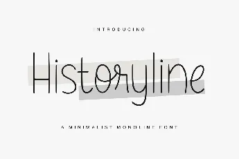 Historyline font