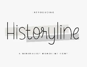 Historyline font