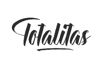 Totalitas Demo font