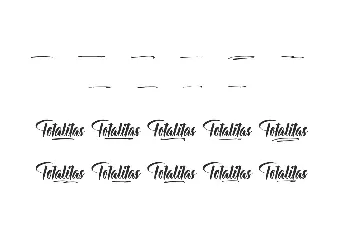 Totalitas Demo font