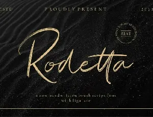 Rodetta font