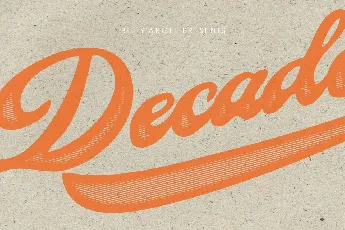 Decadence font