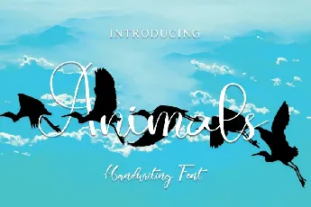 Animals font