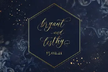 Romantic Lovely Calligraphy font