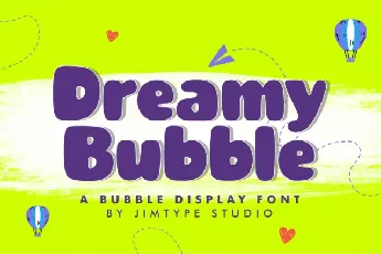 Dreamy Bubble font