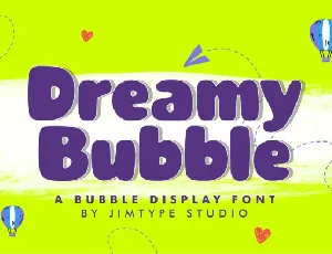 Dreamy Bubble font