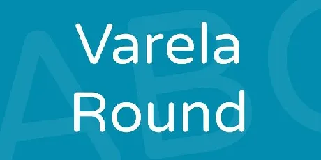 Varela Round font