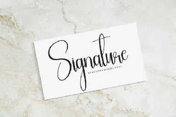 Somebody Script Typeface font