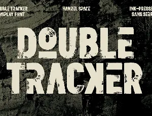 Double Tracker font