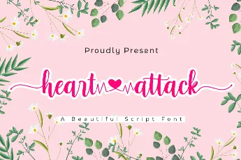 Heart Attack font