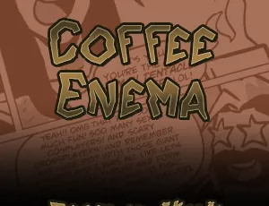 Coffee Enema font