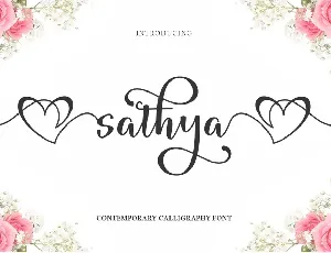 Sathya Script font