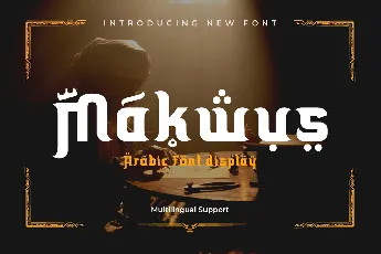 Makwus font