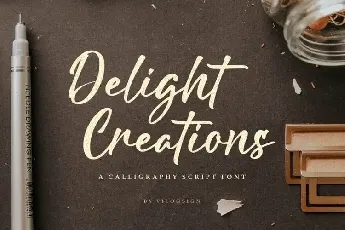 Delight Creations Script font