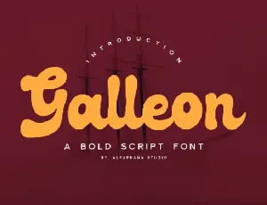 Galleon font