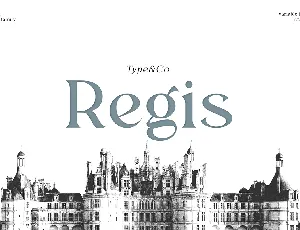 Regis Typeface font