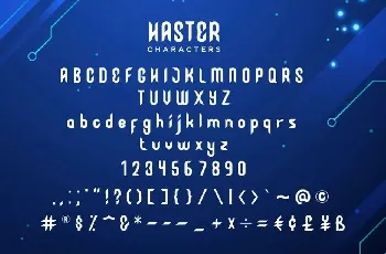 Haster font