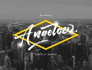 Angelow Typeface Free font