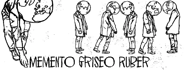 Memento Griseo Ruber font