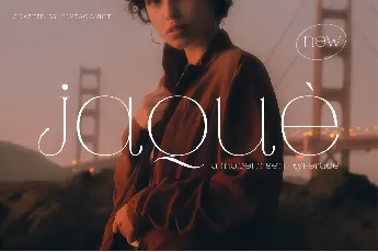 Jaque DEMO font