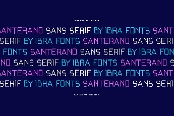 Santerano font