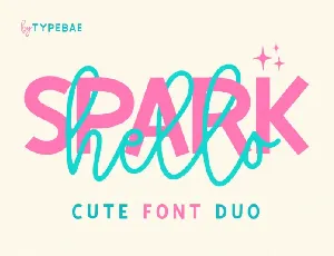 Hello Spark font