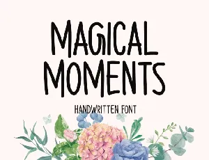 Magical Moments font