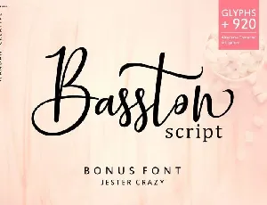 Basston Script Duo font