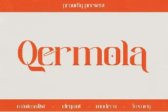 Qermola font