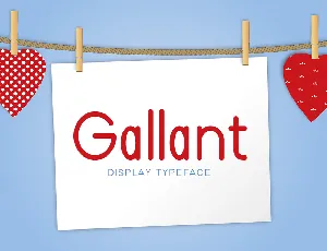 Gallant font