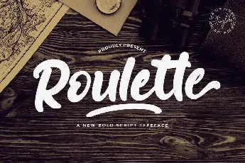 Roulette font