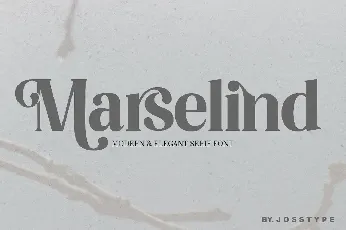 Marselind font