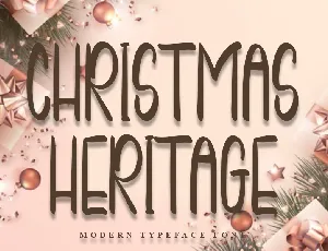 Christmas Heritage font