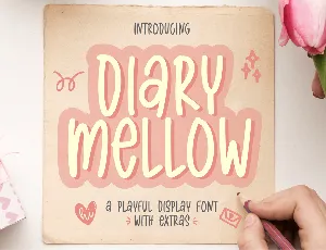 Diary Mellow font